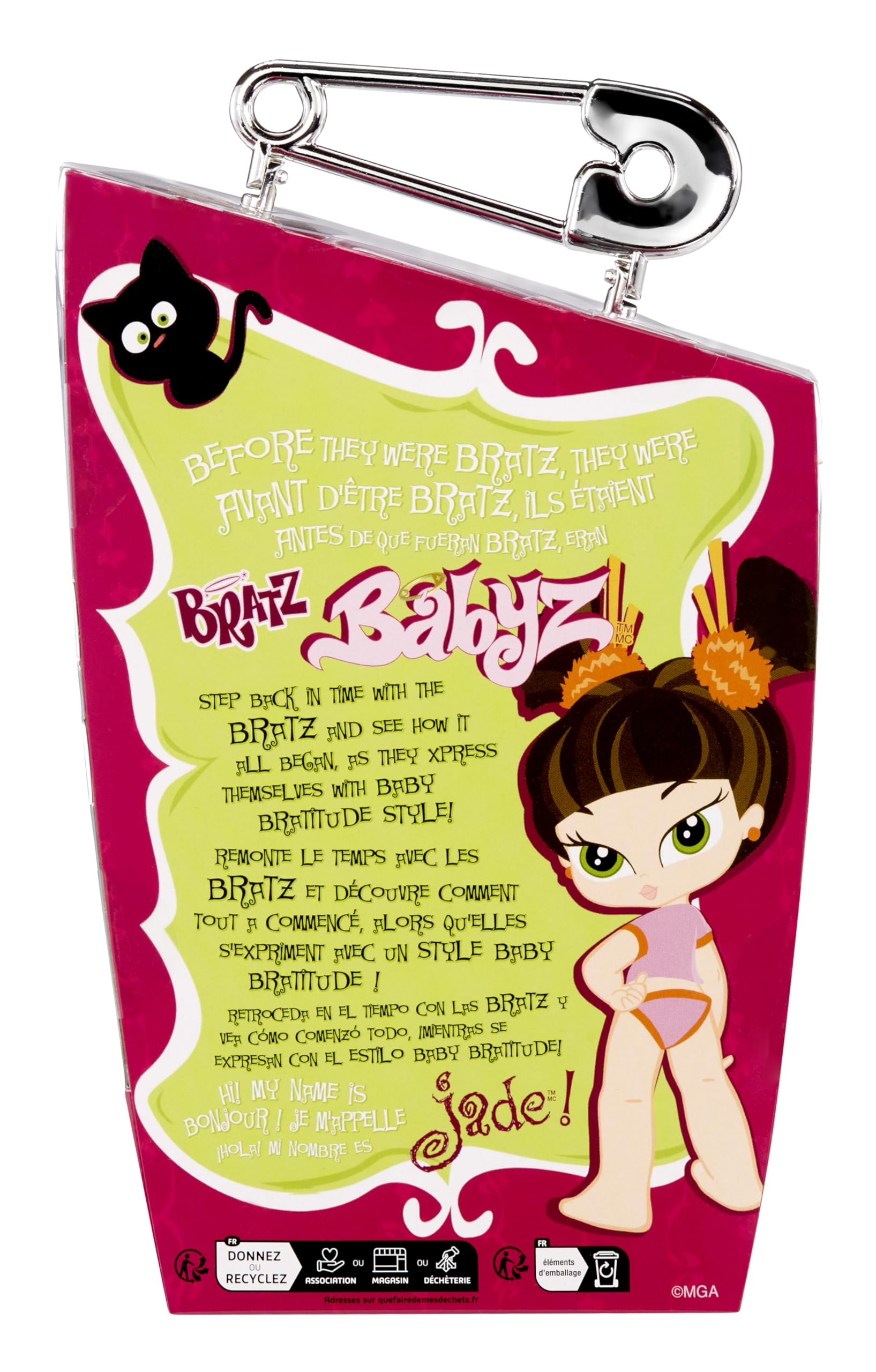 Amazon.co.jp: Bratz Babyz Jade Collectible Fashion Doll with Real